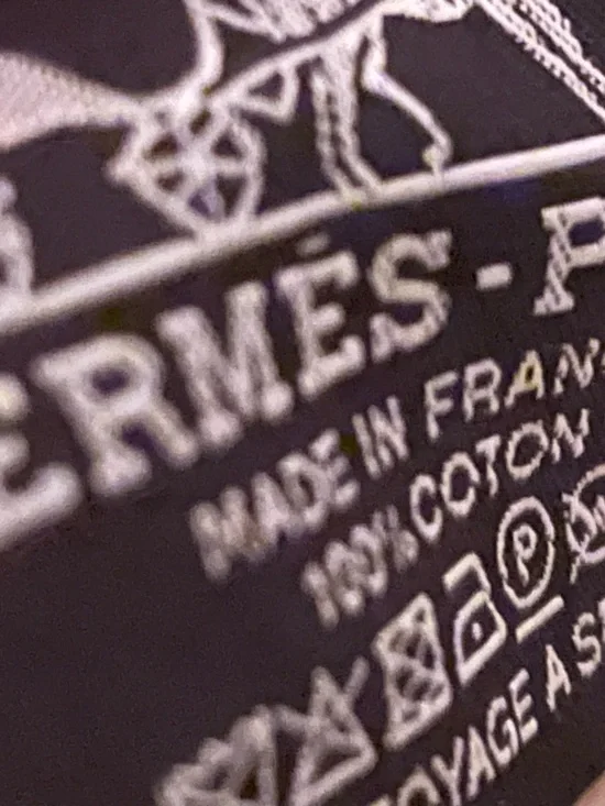 Hermès Bride-a-Brac Large Case – Blue with Green Stripes (Unused) - Picture 6 of 6